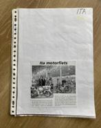 Unieke Map met documentatie ITA bromfiets / brommers, Verzenden, Zo goed als nieuw