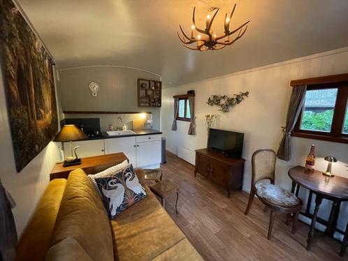 Pipowagens te huur nabij Maastricht in de bossen Hoge Kempen, Vakantie, Vakantiehuizen | België, Limburg of Luik, Chalet, Bungalow of Caravan