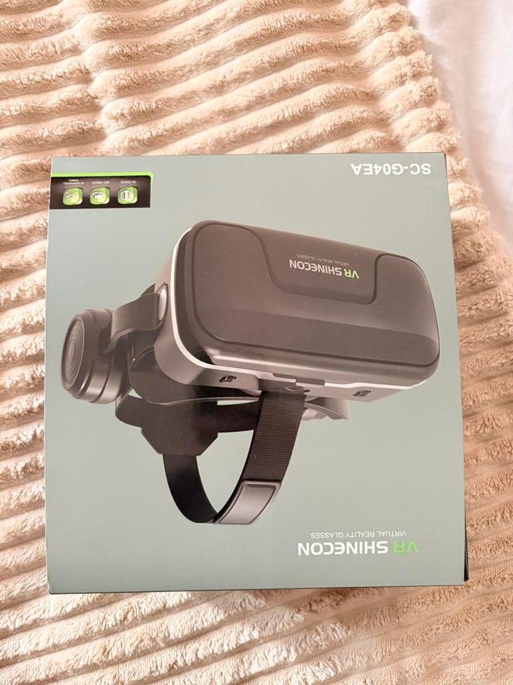 SHINECON VR-headset voor virtuele realiteit - Model SC-G04EA, Games en Spelcomputers, Virtual Reality, Nieuw, Telefoon, VR-bril