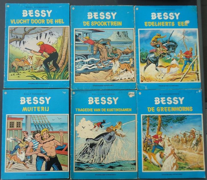 22 strips Bessy, Boeken, Stripverhalen, Gelezen, Meerdere stripboeken, Ophalen of Verzenden