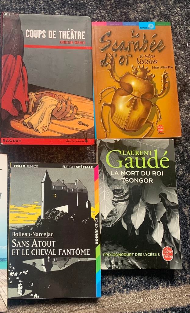 Livres lus en secondaire, Comme neuf