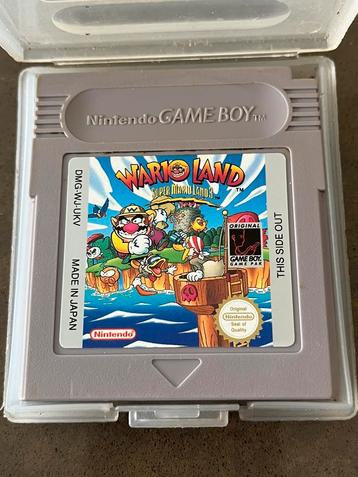 Nintendo Game Boy spel Warioland Super Mario Land 3