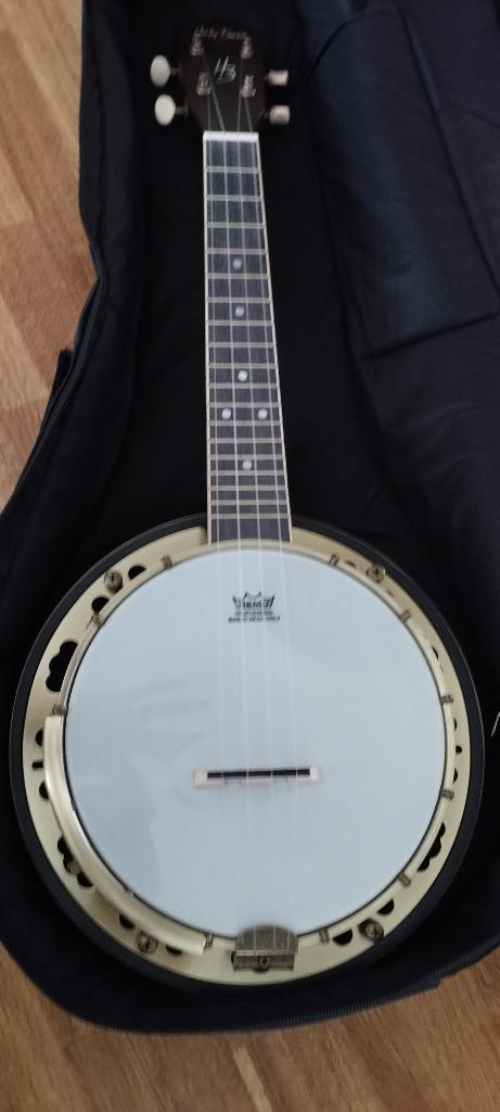 Banjo-ukulele Harvey Benton BJU 15 pro, Muziek en Instrumenten, Snaarinstrumenten | Banjo's, Zo goed als nieuw, Gitaarbanjo, Ophalen