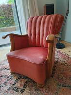 Vintage fauteuil, Huis en Inrichting, Fauteuils, Stof, Zo goed als nieuw, Ophalen
