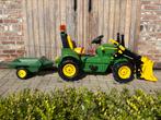 Tractor John Deere frontlader luchtband versnellingen kar, Kinderen en Baby's, Speelgoed | Buiten | Voertuigen en Loopfietsen