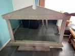 Grand miroir colonnes grecque, Huis en Inrichting, Ophalen, 100 tot 150 cm, 125 cm of meer, Zo goed als nieuw