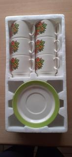 vintage set koffietassen en schoteltjes, Antiek en Kunst, Ophalen of Verzenden