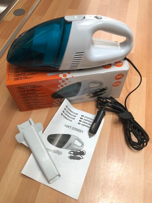 12V stofzuiger auto sigarettenaansteker, Elektronische apparatuur, Stofzuigers, Gebruikt, Stofzuiger, Minder dan 1200 watt, Reservoir