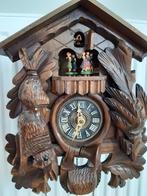 Antieke koekoeksklok -Zwarte woud wandklok- Anton Schneider, Antiek en Kunst, Antiek | Klokken, Ophalen