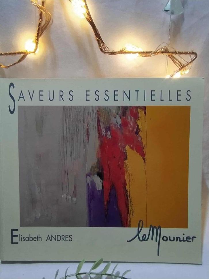 Saveurs essentielles - Livre d’art – Le Mounier, Boeken, Kunst en Cultuur | Beeldend, Gelezen, Schilder- en Tekenkunst, Ophalen of Verzenden