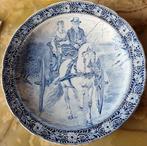 Groot Boch Delft blauw keramiek bord., Antiek en Kunst, Ophalen of Verzenden