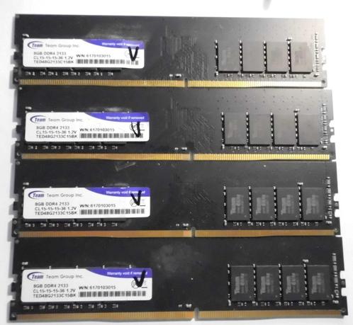 Kit 32 GB DDR4 à 2133 Mhz, Computers en Software, RAM geheugen, Desktop, 32 GB, DDR4, Ophalen of Verzenden