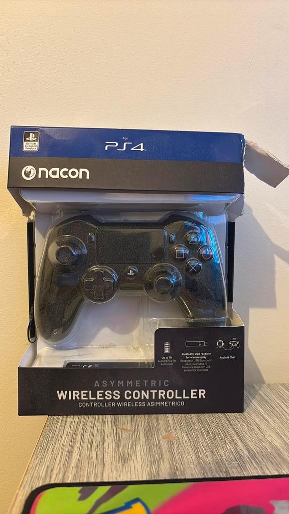 Asymmetric Wireless, Consoles de jeu & Jeux vidéo, Consoles de jeu | Sony Consoles | Accessoires, PlayStation 4, Contrôleur, Sans fil