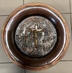 Planche à suspendre en cuivre rouge : Christ, Antiquités & Art, Antiquités | Objets religieux, Enlèvement ou Envoi