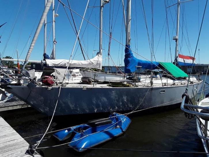 zeil-/woon-schip VdStadt 43; evt. inruil kleiner zeilschip, Sports nautiques & Bateaux, Voiliers à cabine & Voiliers, Utilisé