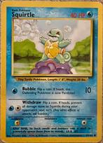Pokémon kaart Squirtle, Hobby en Vrije tijd, Ophalen of Verzenden, Zo goed als nieuw, Losse kaart