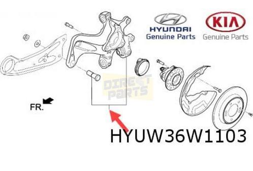 Hyundai Ioniq / Kia Niro (6/16-8/22) fuseestuk Links achter, Autos : Pièces & Accessoires, Suspension & Châssis, Hyundai, Kia