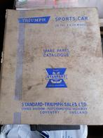 Triumph 20 tr2 tr3 tr3a origineel onderdelenboek, Verzenden