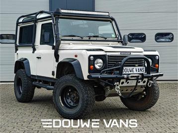 Land Rover Defender 90 Ledbar Grijs Kenteken Youngtimer 3500 beschikbaar voor biedingen