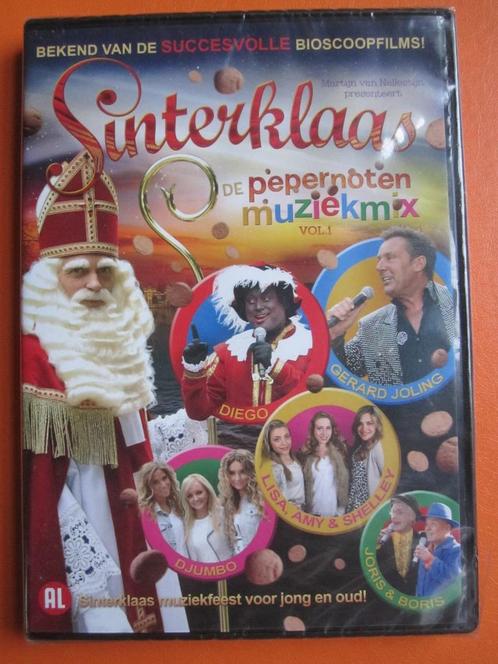 Sinterklaas - De pepernoten muziekmix vol.1 (nieuw in de ver, Cd's en Dvd's, Dvd's | Kinderen en Jeugd, Nieuw in verpakking, Tv non-fictie