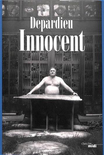 Onschuldig boek - Gérard Depardieu. beschikbaar voor biedingen