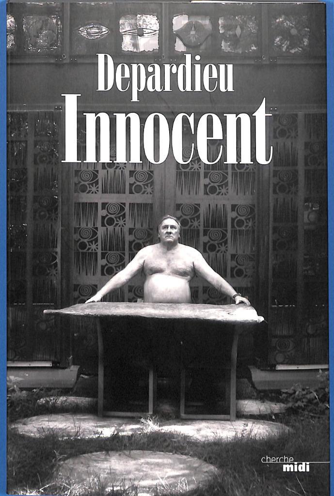 Onschuldig boek - Gérard Depardieu., Boeken, Film, Tv en Media, Zo goed als nieuw, Personen, Ophalen of Verzenden