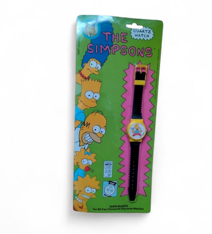 Simpson Quartz horloge uit 1990, Handtassen en Accessoires, Horloges | Kinderen, Ophalen of Verzenden