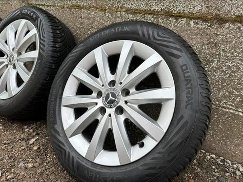 Jantes Mercedes Original + Pneus 4Saisons, Auto-onderdelen, Banden en Velgen, Ophalen