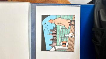 Cartonner Tintin lot de plus de 45 pièces 