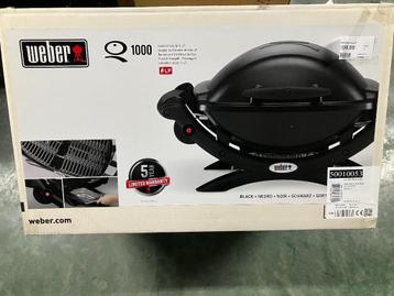 Weber gas barbecue Q1000 inclusief go anywhere gas Weber
