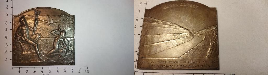 plaques commémoratives anciennes en Bronze, Antiquités & Art, Curiosités & Brocante, Enlèvement