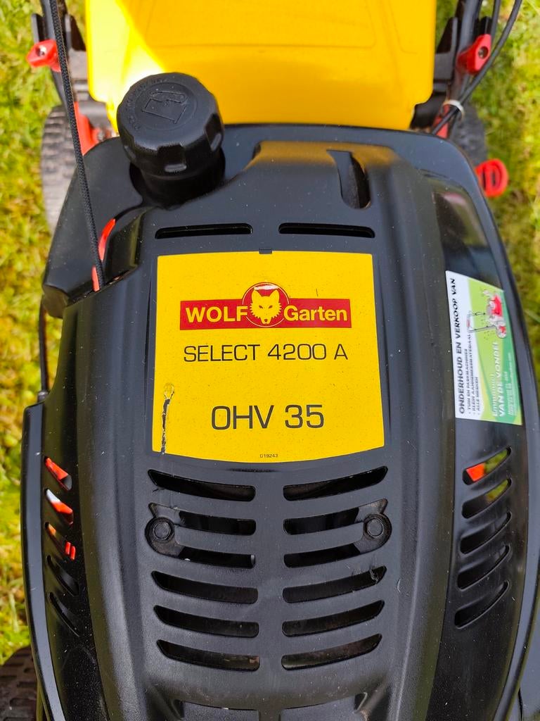 Benzinemaaier, Ophalen