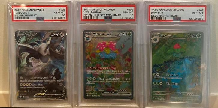 Cartes Pokémon PSA 10, Hobby & Loisirs créatifs, Jeux de cartes à collectionner | Pokémon, Comme neuf, Enlèvement