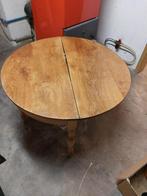 achterwand van massief eikenhout met lade, Ophalen