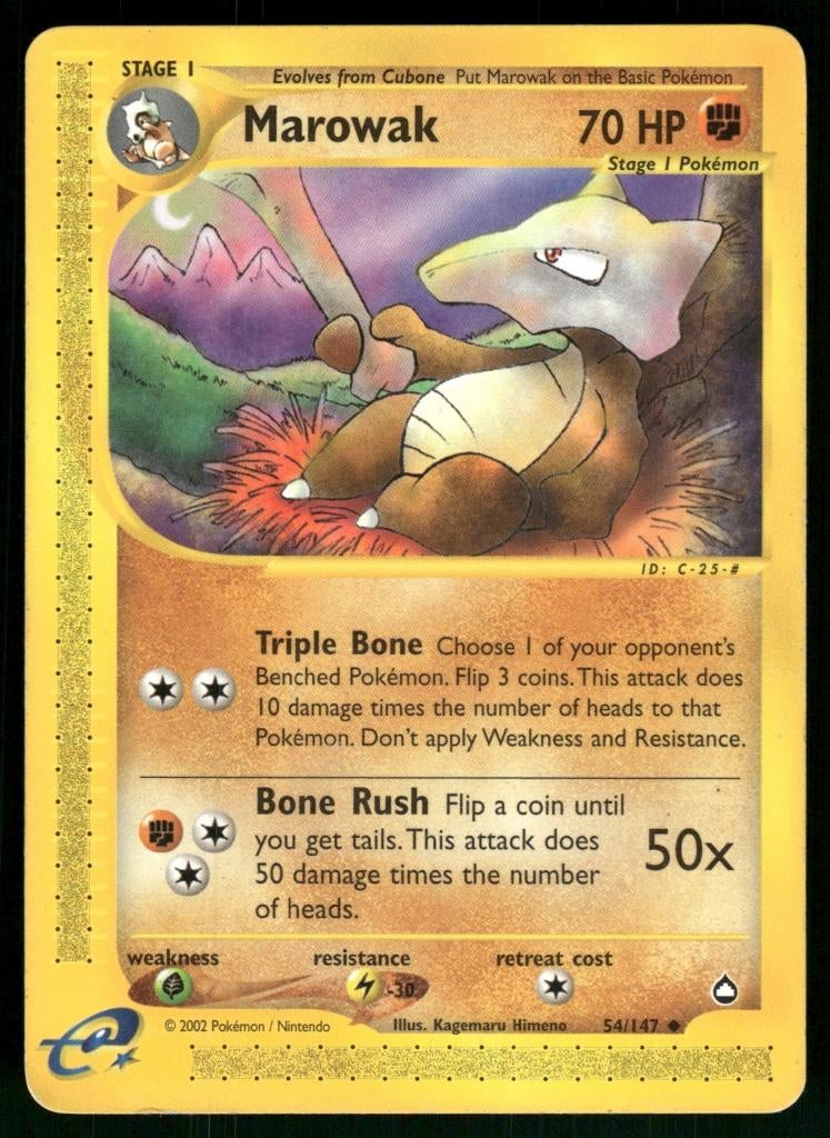 Marowak 54/147 - Aquapolis (NM), Verzenden, Gebruikt