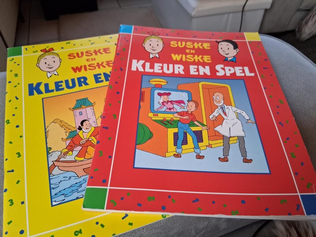 Suske en wiske- Kleur en spel, Ophalen of Verzenden