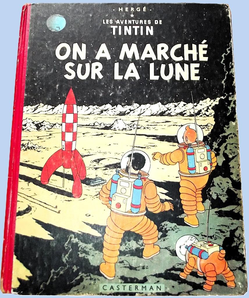-Tintin / On a marché sur la lune (EO), Une BD, Enlèvement ou Envoi, Utilisé, Hergé.