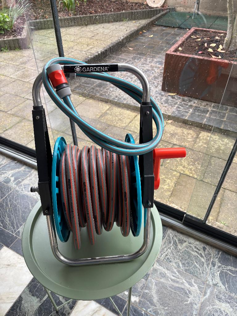 haspel met waterslang, Ophalen, Nieuw