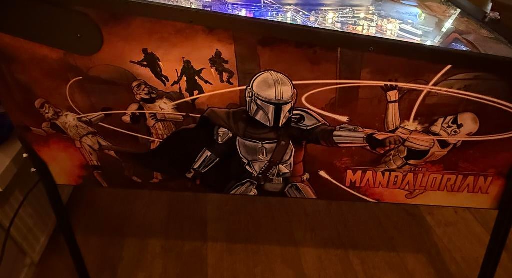 Star Wars - The Mandalorian Flipperkast Premium Stern, Verzamelen, Automaten | Flipperkasten, Ophalen, Zo goed als nieuw, Flipperkast