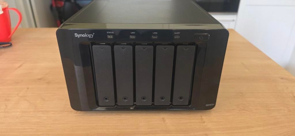 Synology DS1512+ nas 5x2tb, Computers en Software, Harde schijven, NAS, Ophalen