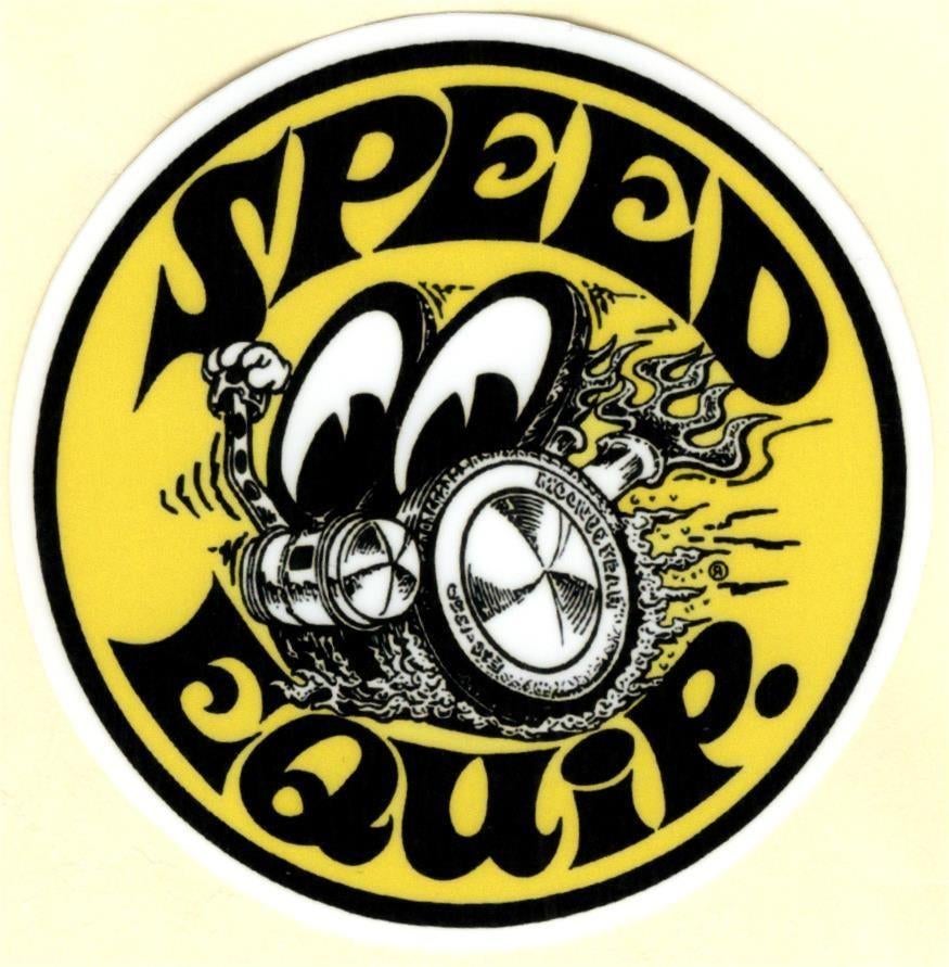 Mooneyes Speed Equip sticker #12, Verzenden, Nieuw