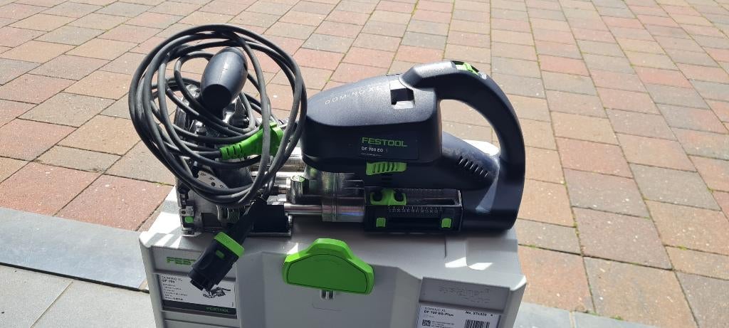 Festool Domino XL DF 700 EQ + Systainer, Ophalen, Gebruikt, Sleuvenfrees, Festool