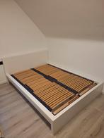 Bed met lattenbodem, Huis en Inrichting, Ophalen, Overige materialen, Gebruikt, Twijfelaar