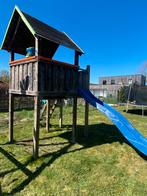 Speelhuisje met glijbaan, Ophalen, Gebruikt, Hout