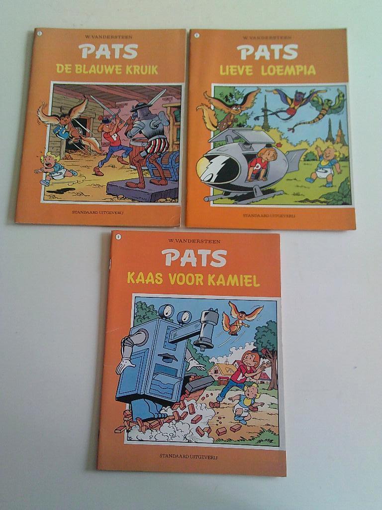 3 x Pats in eerste druk . Jaren zventig, Boeken, Ophalen of Verzenden