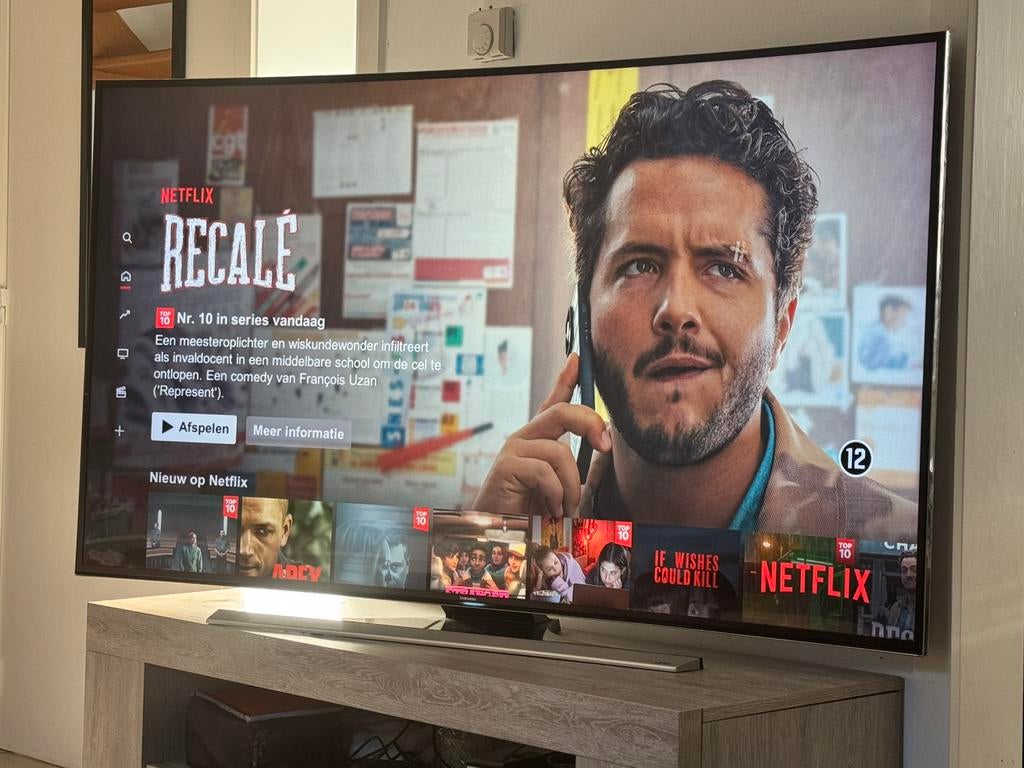 Samsung smart tv curve 55 inch Ultra HD, Enlèvement ou Envoi, Comme neuf, Samsung, 4k (UHD)