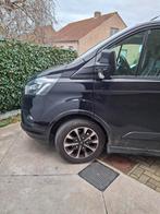 Ford transit custom, Auto's, 4 deurs, 2500 kg, Zwart, Leder