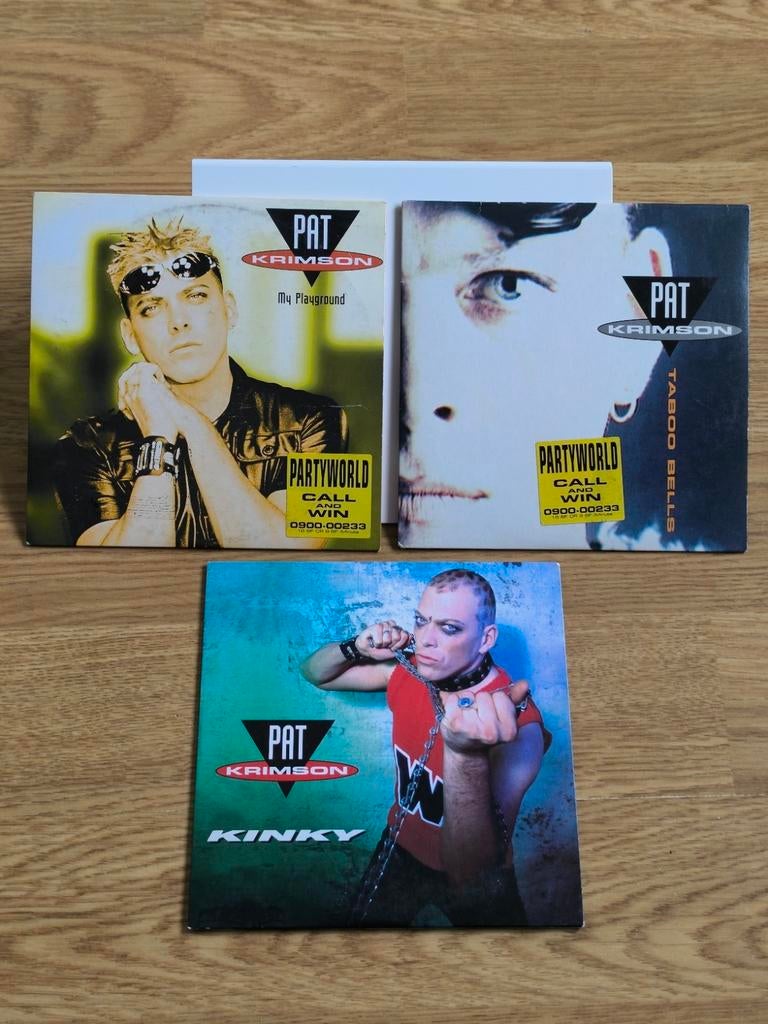Pat Krimson cd single - my playground - taboo Bells - kinky, Cd's en Dvd's, Cd Singles, Ophalen of Verzenden