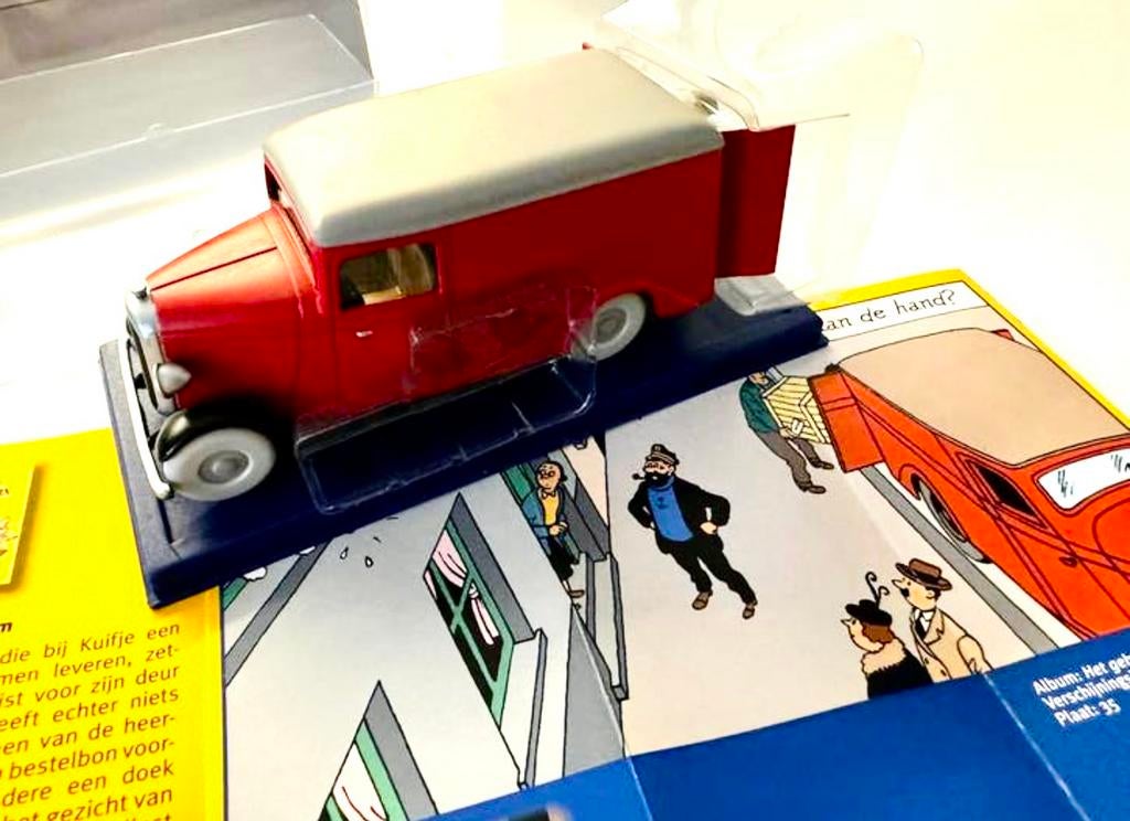 Kuifje auto’s 1:43 de camionette uit geheim van de eenhoorn, Enlèvement ou Envoi, Tintin, Comme neuf