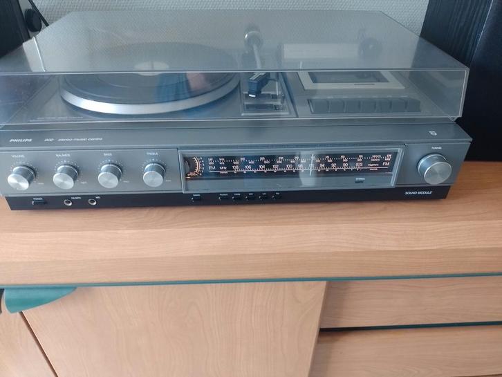 Philips 902., Audio, Tv en Foto, Stereoketens, Cassettedeck, Cd-speler, Speakers, Philips, Ophalen